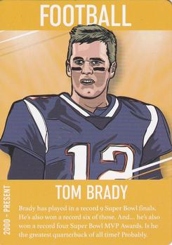 2020 Bubblegum Stuff Greatest Of All Time Game #NNO Tom Brady Front