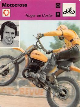 1977-80 Sportscaster Series 1 (UK) #01-01 Roger de Coster Front