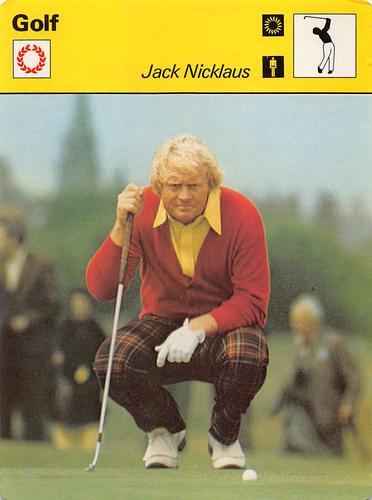 1977-80 Sportscaster Series 2 (UK) #02-02 Jack Nicklaus Front