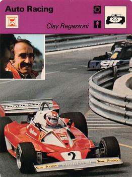 1977-80 Sportscaster Series 4 (UK) #04-01 Clay Regazzoni Front