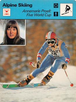 1977-80 Sportscaster Series 4 (UK) #04-13 Annemarie Proell Front