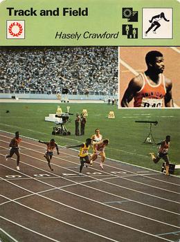 1977-80 Sportscaster Series 4 (UK) #04-21 Hasely Crawford Front