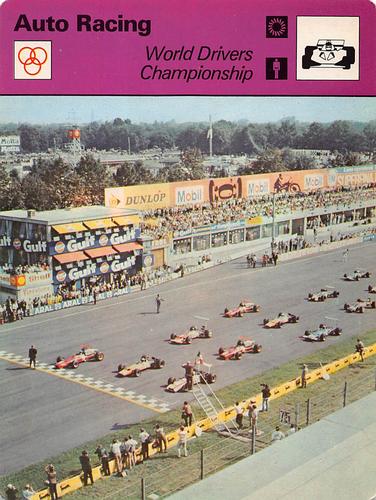 1977-80 Sportscaster Series 7 (UK) #07-24 World Drivers Championship Front