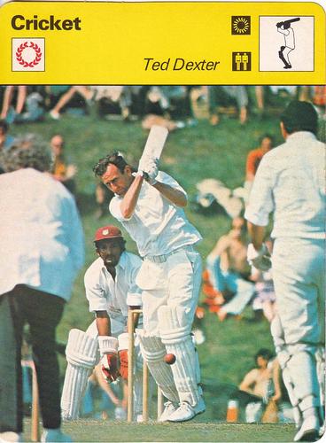 1977-80 Sportscaster Series 66 (UK) #66-04 Ted Dexter Front