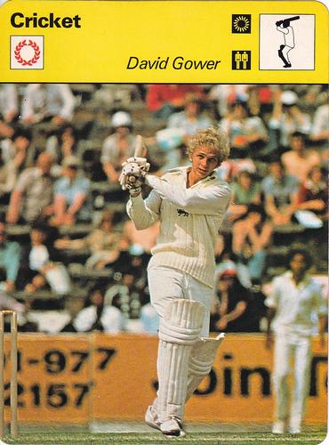 1977-80 Sportscaster Series 69 (UK) #69-06 David Gower Front