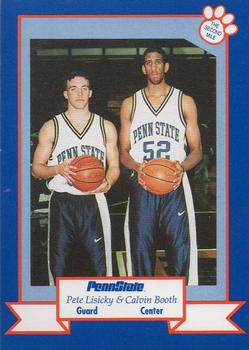 1995 The Second Mile Penn State Nittany Lions Winter Sports #NNO Pete Lisicky / Calvin Booth Front