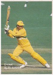 1991 The Sun-Herald Australian Superstars of Sport #NNO Allan Border Front