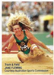1991 The Sun-Herald Australian Superstars of Sport #NNO Jane Fleming Front