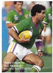 1991 The Sun-Herald Australian Superstars of Sport #NNO Mal Meninga Front