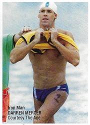 1991 The Sun-Herald Australian Superstars of Sport #NNO Darren Mercer Front