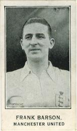 1925-28 Barratt & Co. Cricketers, Footballers & Teams #NNO Frank Barson Front