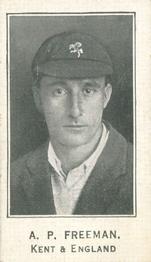 1925-28 Barratt & Co. Cricketers, Footballers & Teams #NNO Alfred Freeman Front