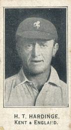 1925-28 Barratt & Co. Cricketers, Footballers & Teams #NNO Wally Hardinge Front