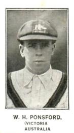 1925-28 Barratt & Co. Cricketers, Footballers & Teams #NNO Bill Ponsford Front