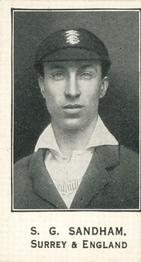 1925-28 Barratt & Co. Cricketers, Footballers & Teams #NNO Andy Sandham Front