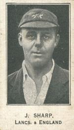 1925-28 Barratt & Co. Cricketers, Footballers & Teams #NNO John Sharp Front