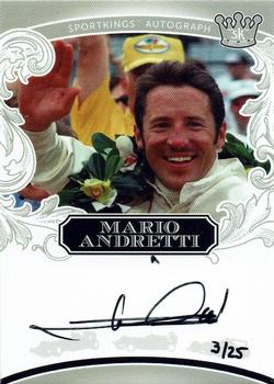 2022 Sportkings Volume 3 - Autograph Silver #A68 Mario Andretti Front