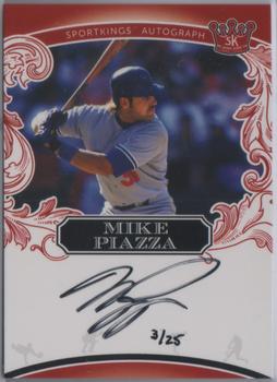 2022 Sportkings Volume 3 - Autograph Red #A83 Mike Piazza Front