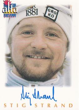 1997 Alfabilder Autographs #87 Stig Strand Front