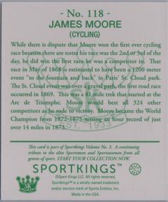 2022 Sportkings Volume 3 - Mini Green Back #118 James Moore Back