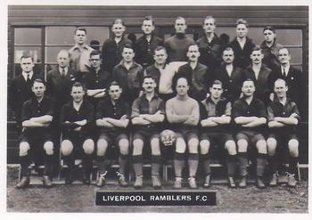 1936 Ardath Photocards Series A: Lancashire Football Teams #66 Liverpool Ramblers F.C. Front