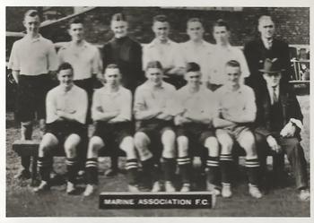 1936 Ardath Photocards Series A: Lancashire Football Teams #67 Marine Association F.C. Front