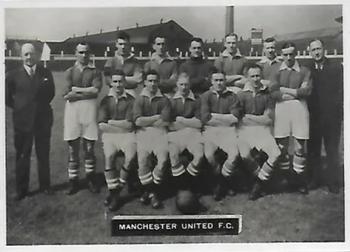 1936 Ardath Photocards Series A: Lancashire Football Teams #80 Manchester United F.C. Front