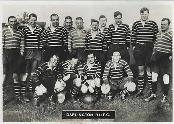 1936 Ardath Photocards Series B - North Eastern Football Teams #80 Darlington R.U.F.C. Front