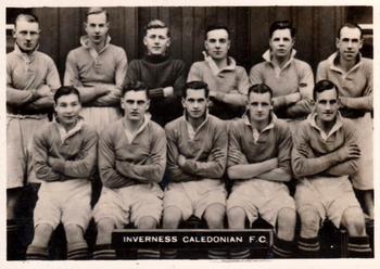 1936 Ardath Photocards Series D: Scottish Football Teams #1 Inverness Caledonian F.C. Front