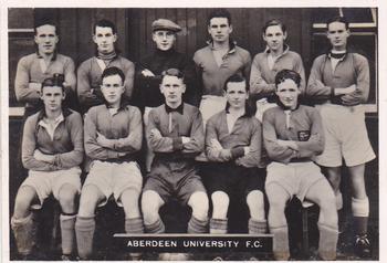 1936 Ardath Photocards Series D: Scottish Football Teams #19 Aberdeen University F.C. Front