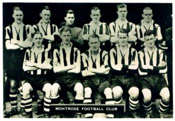 1936 Ardath Photocards Series D: Scottish Football Teams #31 Montrose F.C. Front