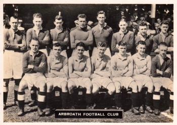 1936 Ardath Photocards Series D: Scottish Football Teams #34 Arbroath F.C. Front