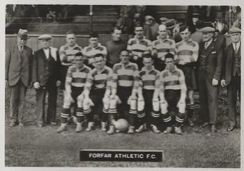 1936 Ardath Photocards Series D: Scottish Football Teams #36 Forfar Athletic F.C. Front