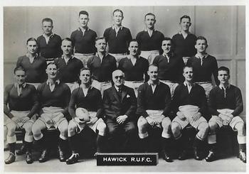 1936 Ardath Photocards Series D: Scottish Football Teams #78 Hawick R.U.F.C. Front
