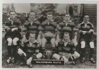 1936 Ardath Photocards Series D: Scottish Football Teams #84 Walkerburn R.U.F.C. Front