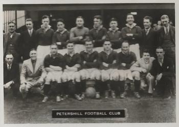 1936 Ardath Photocards Series D: Scottish Football Teams #127 Petershill F.C. Front