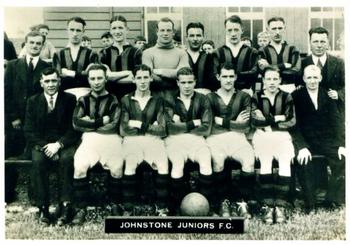 1936 Ardath Photocards Series D: Scottish Football Teams #138 Johnstone Jnrs.  F.C. Front