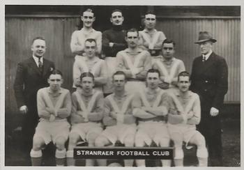 1936 Ardath Photocards Series D: Scottish Football Teams #161 Stranraer F.C. Front