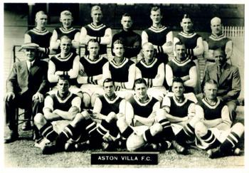 1936 Ardath Photocards Series E: Midlands Football Teams #34 Aston Villa F.C. Front