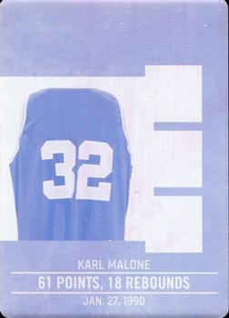 2020 Leaf In The Game Used Sports - A Career Day Relics Printing Plates Magenta #CD-18 Karl Malone Front