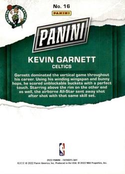 2022 Panini Father's Day #16 Kevin Garnett Back