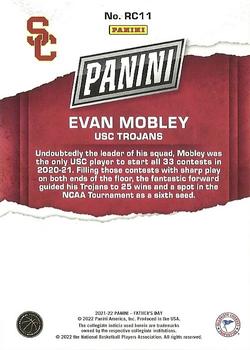 2022 Panini Father's Day - Rookies #RC11 Evan Mobley Back