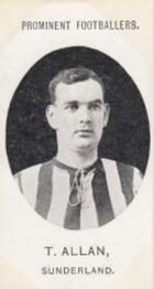 1908 Taddy & Co. Prominent Footballers, Series 2 #NNO Tom Allan Front