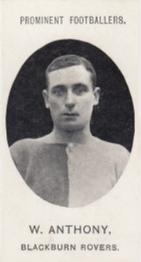 1908 Taddy & Co. Prominent Footballers, Series 2 #NNO Walter Anthony Front