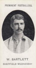 1908 Taddy & Co. Prominent Footballers, Series 2 #NNO William Bartlett Front
