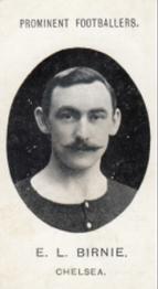 1908 Taddy & Co. Prominent Footballers, Series 2 #NNO Ted Birnie Front
