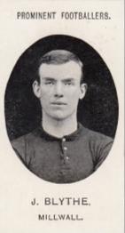 1908 Taddy & Co. Prominent Footballers, Series 2 #NNO Joe Blythe Front