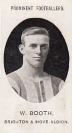 1908 Taddy & Co. Prominent Footballers, Series 2 #NNO Billy Booth Front