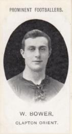 1908 Taddy & Co. Prominent Footballers, Series 2 #NNO Billy Bower Front