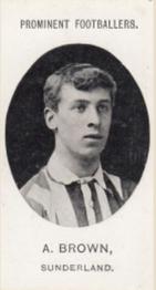 1908 Taddy & Co. Prominent Footballers, Series 2 #NNO Arthur Brown Front